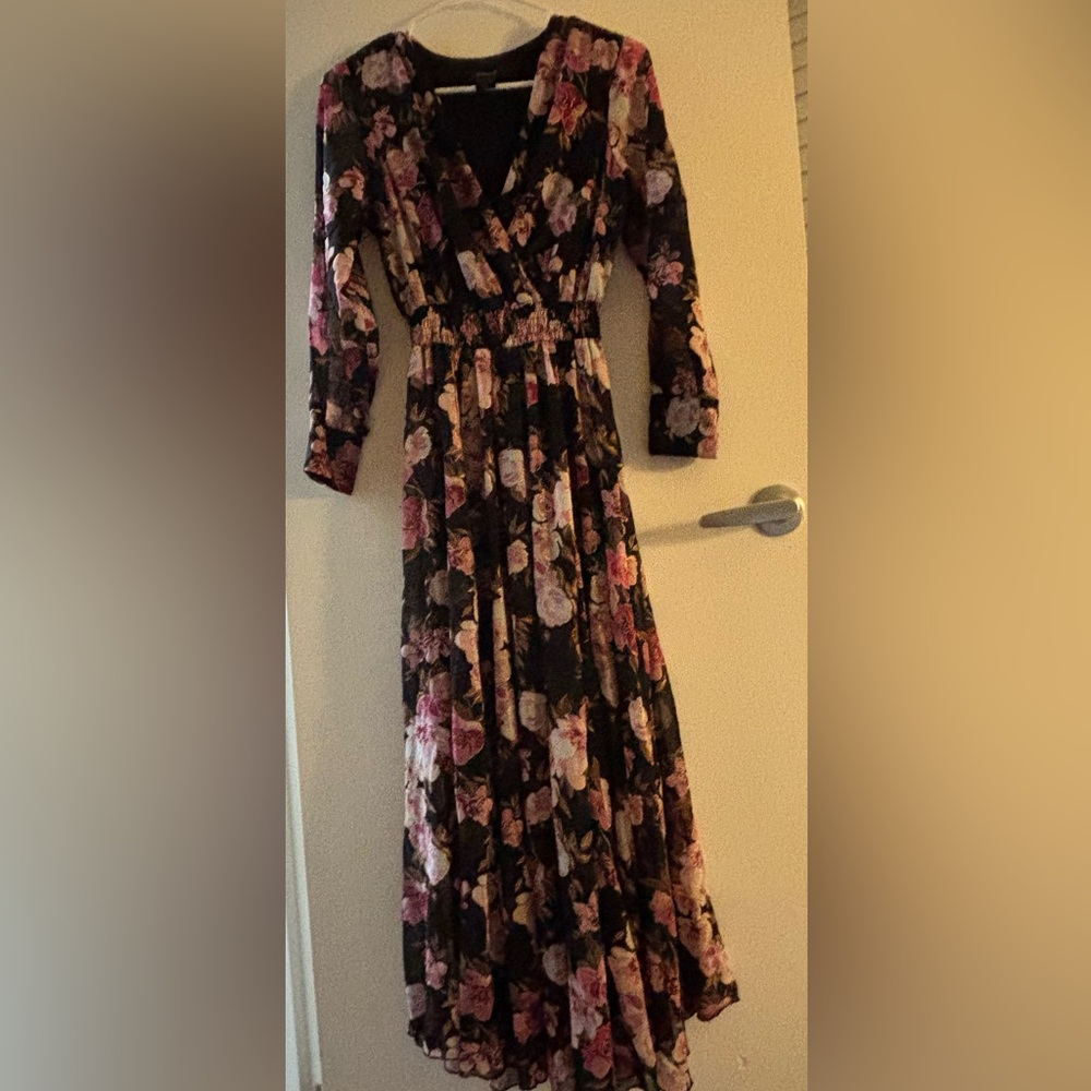 Floral Long Sleeve Dress